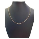 10kt Gold Rope Twist 27" Necklace