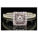 14kt Gold Brilliant Cut 1/2 ct Diamond Ring