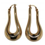 14kt Gold Elegant 37.50 mm Drop Earrings