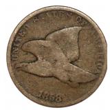 1858 Flying Eagle Copper Cent *Last Year