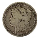 1880 Philadelphia Morgan Silver Dollar