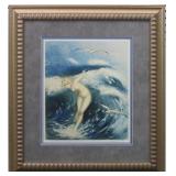 The Wave Giclee By Louis Icart