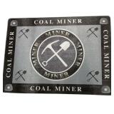 12 x 16  Coal Miner Tempered Glass Cutting Board