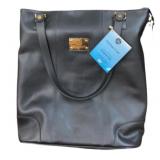 Graphite JM Leather Tote