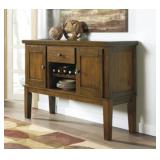 Ashley D594 Cherry Farmhouse Server