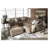 Ashley 91102 Graffin 3 pc Sectional Sofa w/Chaise