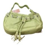 JM Designer Drop Bag Lime Green