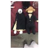 (2) PCS Estate HandMade Dolls