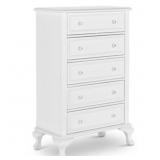 Elements JS700 White Youth Highboy Chest