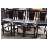 (4) PCS Bar Height Chairs