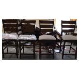 (4) PCS Bar Height Chairs