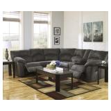 Ashley 27801 DBL Reclining Sectional w/Console