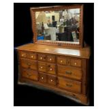 Estate 9 Drawer Dresser & Mirror