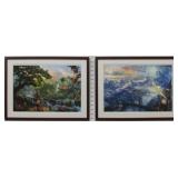 Peter Pan Jungle Book Giclee Thomas Kinkade