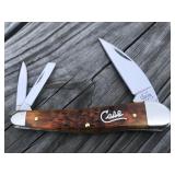 Case XX autumn bone seahorse whittler pocket
