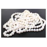 Genuine 7 mm 98" Freshwater Pearl Necklace
