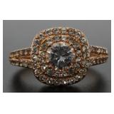 Brilliant 2.20 ct White Topaz Designer Ring