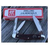 Zwilling J.A. Henckels red bone whittler pocket