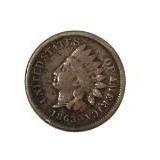 1863 Indian Head Copper Nickel Cent