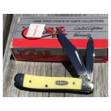 Case XX 1995 yellow handle peanut pocket knife