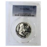1963 PF67 Franklin Silver Proof Half Dollar *KEY