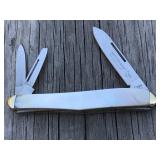 Hen & Rooster pearl handle whittler pocket knife