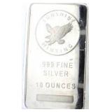 Sunshine Mint .999 Pure Silver 10 Ounce Bar
