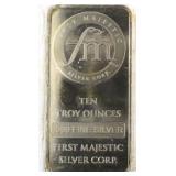 FM Silver Corp .999 Pure Silver 10 Ounce Bar