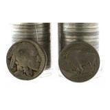 Roll (40) Mixed Date Buffalo Nickels