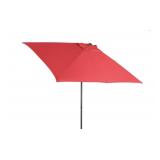 Red 6.5 x 7 Ft Patio Umbrella