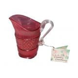 Fenton Country Cranberry Pitcher