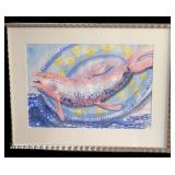 Pink Pickerel on a Platter Mermaids Studio Print