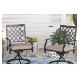 Swivel Metal Patio Chair w