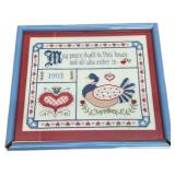 Cross Stitch (Frame Needs Glue)