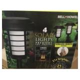 (4) PCS Solar Lights  Premium LED Edition With