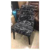 Designer Script Chair