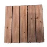 Brown 27 Pc Wood Deck Tiles (270 Sq Ft)