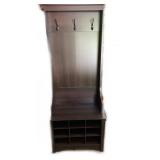 Chocolate Coat Rack Organizer