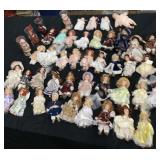 Estate Collection of 45 Dolls