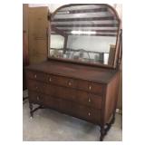 (3) PCS Estate Dresser And Chest ,Queen Bed