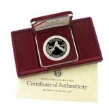 1988 US Mint Olympic UNC Silver Dollar