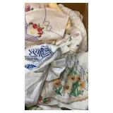 Estate Deal Linens & Table Cloths