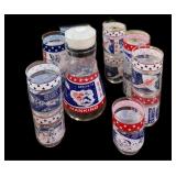 Apollo 13 Collectors Pitcher & 12 Glasses