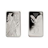 10 Ounce - Statue of Freedom .999 Fine Silver Bar