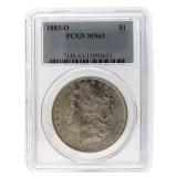 1883 O - PCGS MS63 Morgan Silver Dollar