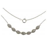 Stunning 1/2 ct Diamond Evening Necklace