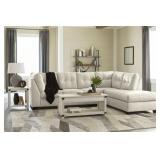 Ashley 80806 Parchment Linen 2 pc Sectional Sofa