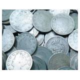 Collection of 50 Mixed Date V Nickels