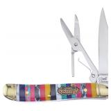 FROST CUTLERY FSW465TQT PEANUT STONE POCKET KNIFE