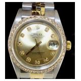 Rolex Gents Oyster Perpetual Datejust 36 w/Diamond